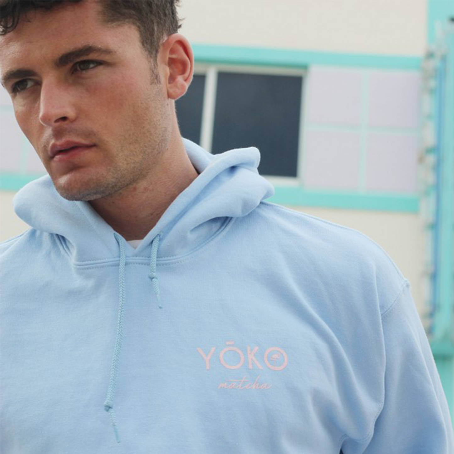 Gimme Matcha Now Anime - Blue Hoodie