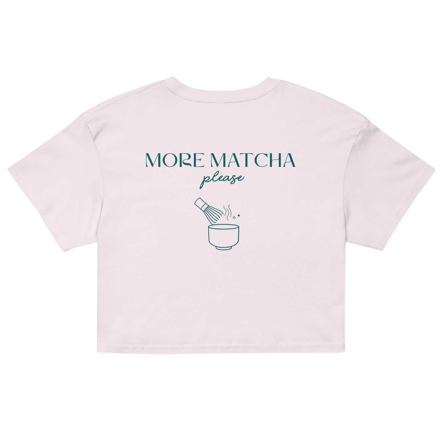 More matcha please crop top