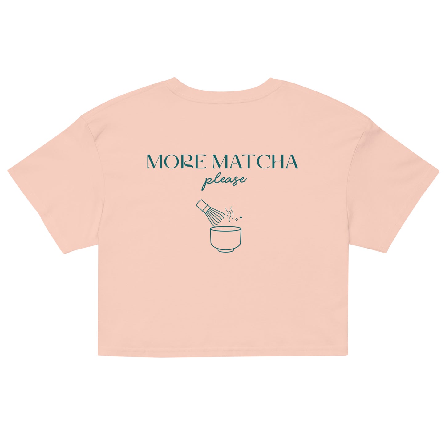 More matcha please crop top
