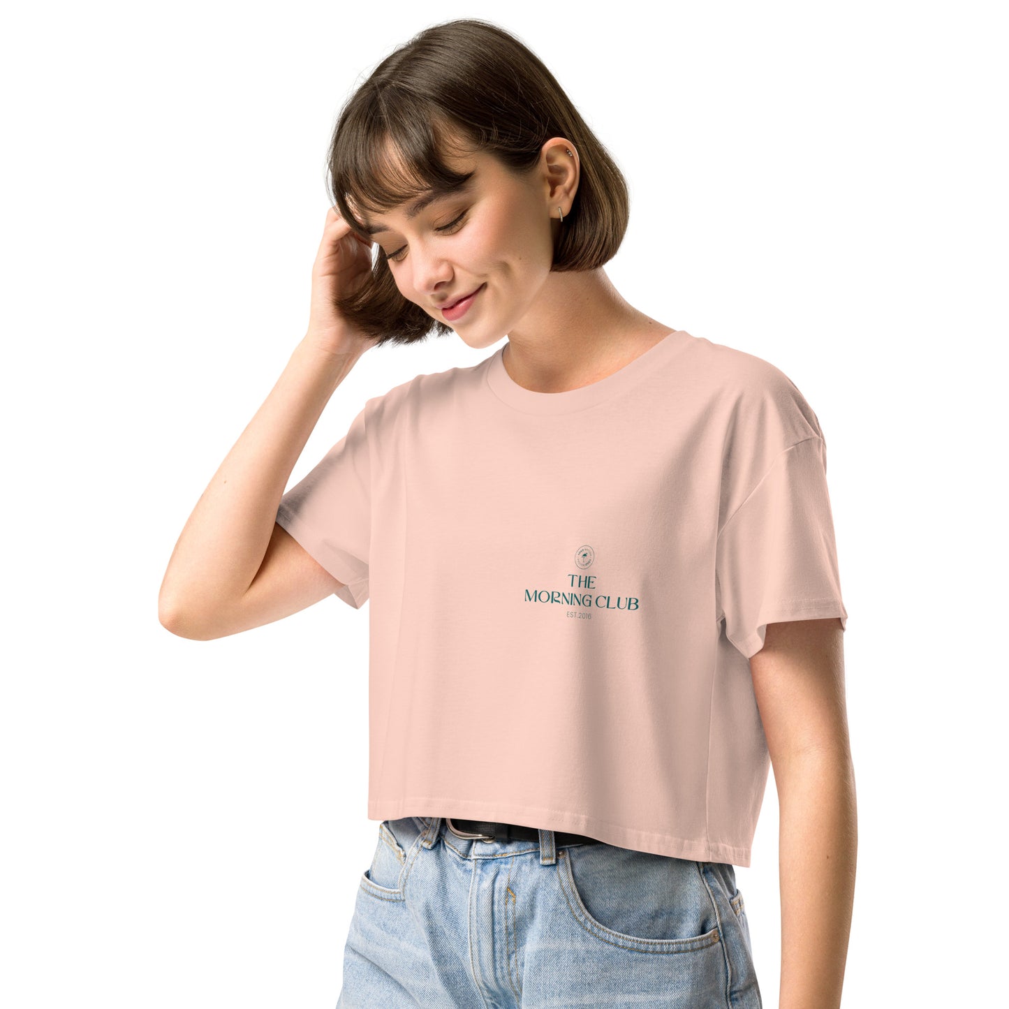 More matcha please crop top