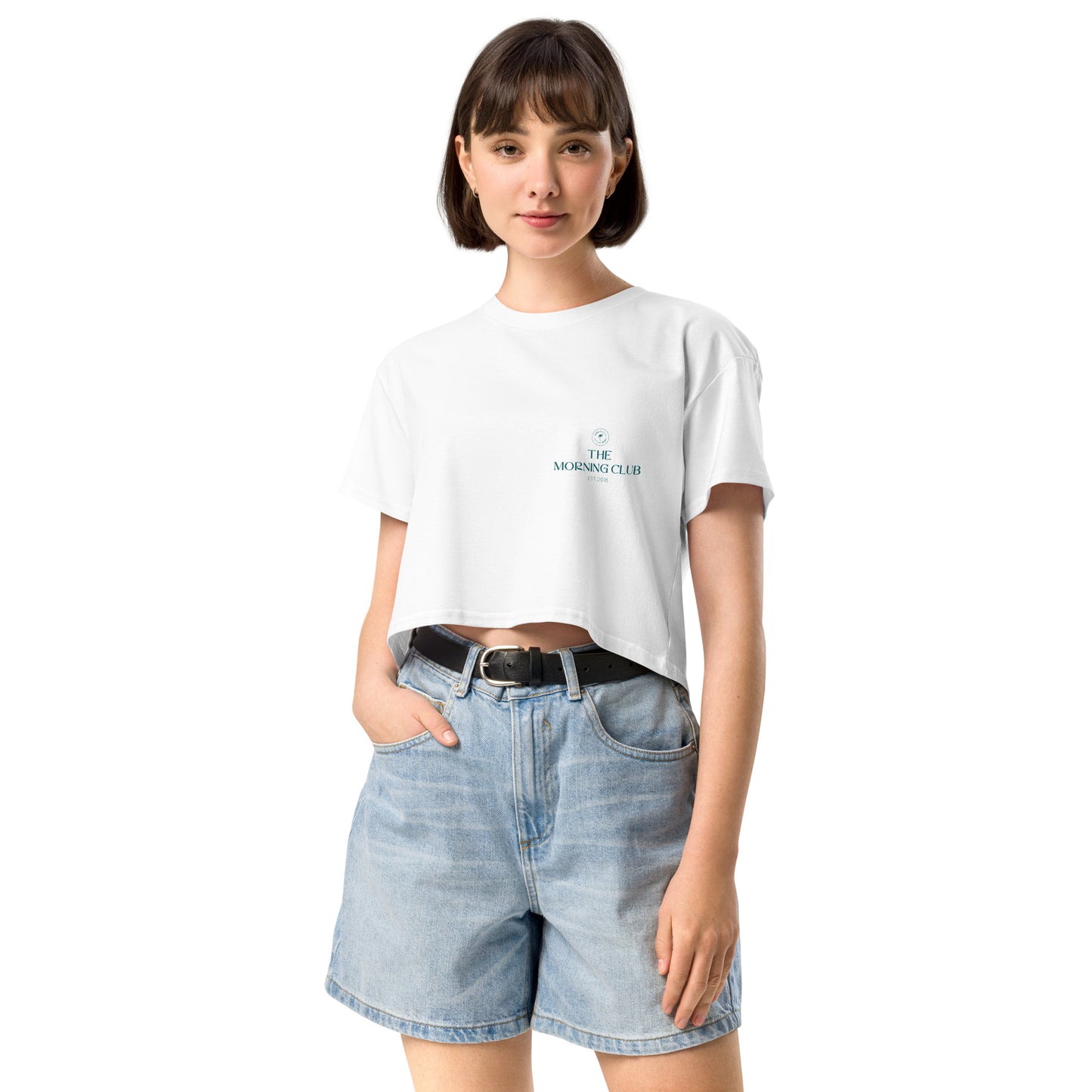 More matcha please crop top