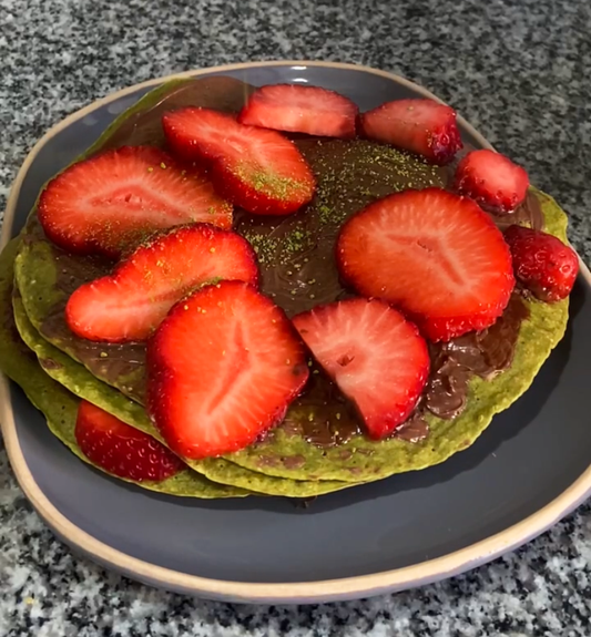 The Perfect Matcha Pancakes: A Taste of Green Elegance