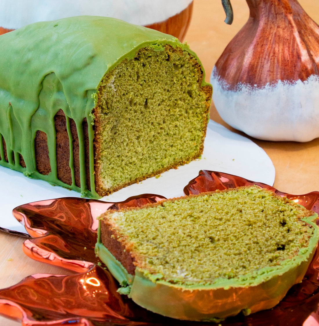 Vegan Matcha Pound Cake: A Scrumptious Fusion of Green Tea and Tofu