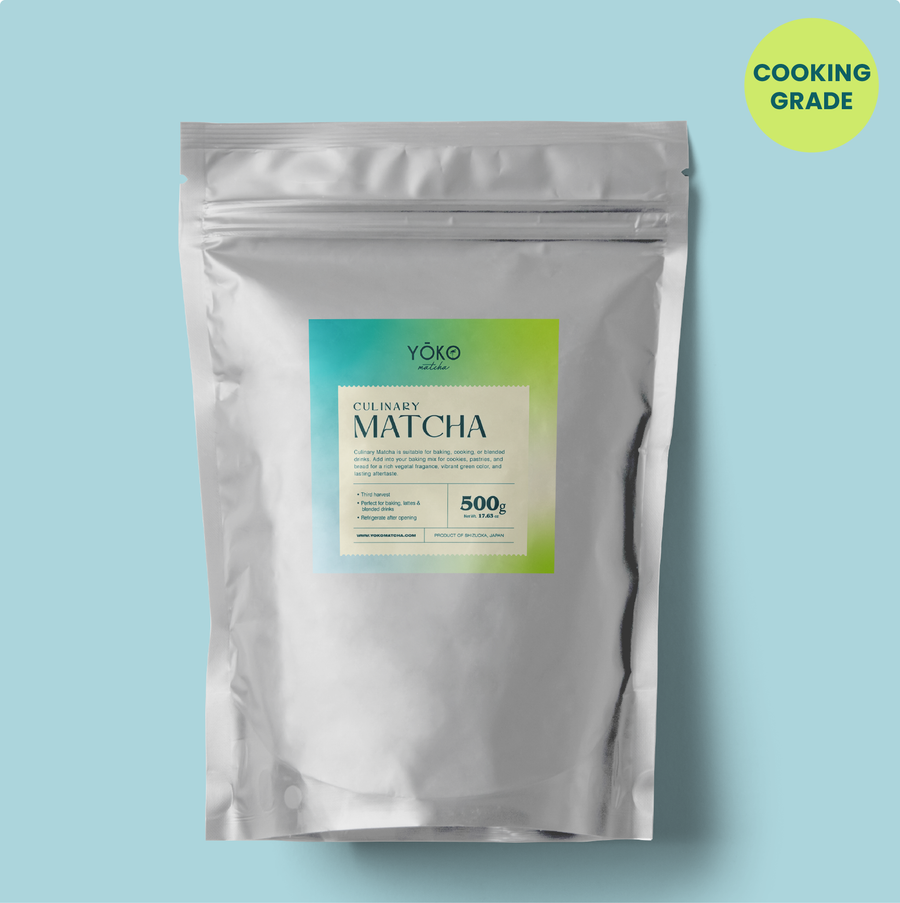Wholesale culinary grade Japanese matcha powder for baking, 500g