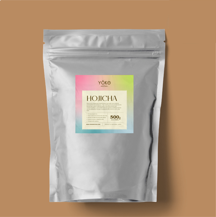 Wholesale naturally low-caffeine Japanese hojicha powder, 500g